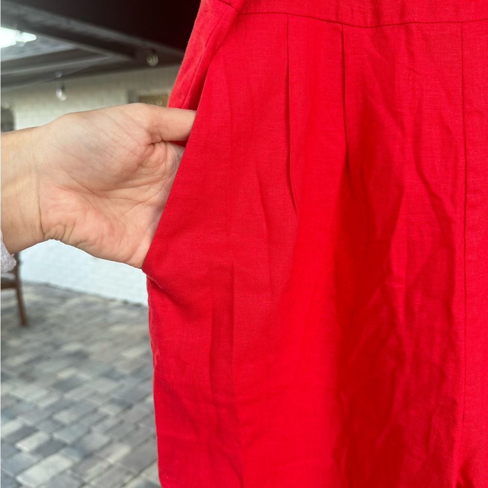 FARM Rio Red Jumpsuit - Picture 9 of 16